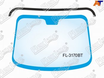 Молдинг лобового стекла (Сверху) FLEXLINE KIA Sorento XM рестайлинг (2012-2015)