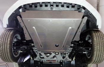 Защита картера и КПП (кроме 2L) ТСС Тюнинг Audi (Ауди) A3 (А3)  8V1 (2012-2016) 8V1 хэтчбэк 3 дв. дорестайлинг  (алюминий 4 мм)