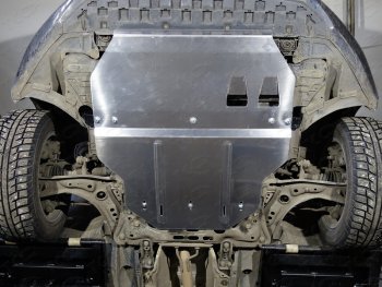 Защита картера и КПП ТСС Тюнинг Audi (Ауди) TT (ТТ)  8S (2014-2019), Skoda (Шкода) Octavia (Октавия)  A7 (2012-2017)  (алюминий 4 мм)