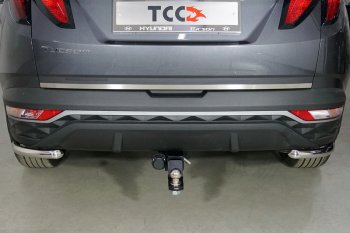 14 999 р. Фаркоп (тягово-сцепное устройство) ТСС Тюнинг  Hyundai Tucson  4 NX4 (2020-2022) (оцинкованный, шар E)  с доставкой в г. Санкт‑Петербург. Увеличить фотографию 1