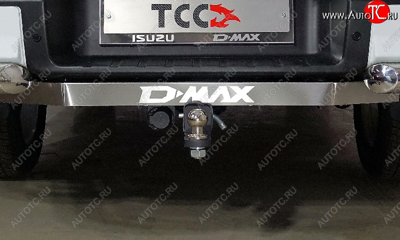 18 499 р. Фаркоп (тягово-сцепное устройство) TCC Тюнинг  Isuzu D-Max  RG DoubleCab (2019-2024) дорестайлинг (шар E, надпись D-MAX)  с доставкой в г. Санкт‑Петербург