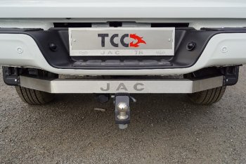 18 499 р. Фаркоп (тягово-сцепное устройство) TCC Тюнинг  JAC T6 - T8 PRO (шар Е, надпись JAC)  с доставкой в г. Санкт‑Петербург. Увеличить фотографию 1