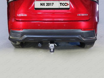 14 299 р. Фаркоп (тягово-сцепное устройство) (кроме F-Sport) ТСС Тюнинг  Lexus NX  200 (2017-2021) Z10 рестайлинг (оцинкованный, шар E)  с доставкой в г. Санкт‑Петербург. Увеличить фотографию 1