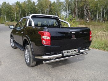 Защита кузова (для крышки) d71,6 мм ТСС Тюнинг Fiat Fullback (2016-2018)