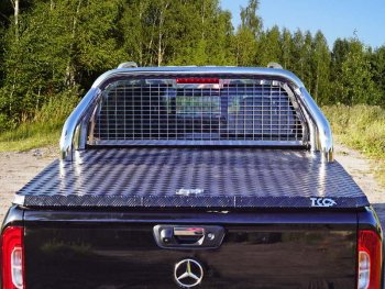 Защита кузова и заднего стекла (для крышки) d 76,1 мм ТСС Тюнинг Mercedes-Benz (Мерседес-Бенс) X class (Х)  W470 (2017-2020) W470