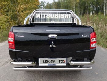 Защита кузова и заднего стекла (только для кузова) d 75*42 мм ТСС Тюнинг Mitsubishi (Митсубиси) L200 (л)  5 KK,KL (2018-2022) 5 KK,KL рестайлинг