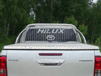 Защита кузова и заднего стекла (для крышки) d75*42 мм ТСС Тюнинг Toyota (Тойота) Hilux (Хайлюкс)  AN120 (2016-2024) AN120 дорестайлинг, 1-ый рестайлинг, 2-ой рестайлинг