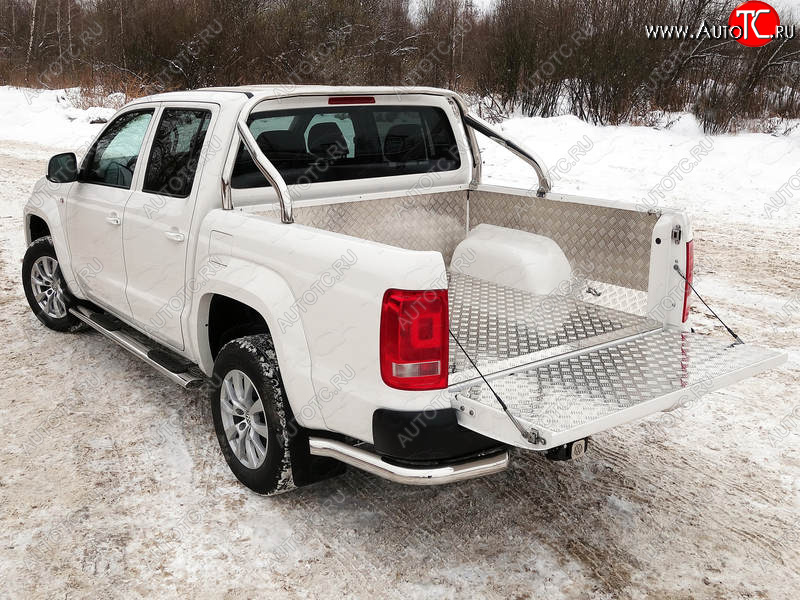 69 999 р. Защита кузова d 75х42 мм (только для кузова) ТСС Тюнинг  Volkswagen Amarok (2016-2022) рестайлинг (нержавейка)  с доставкой в г. Санкт‑Петербург