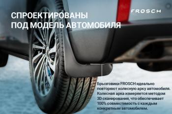 Брызговики передние (optimum) FROSCH Omoda C5 (2021-2025)