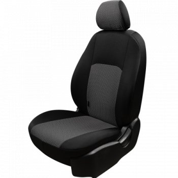 Комплект чехлов для сидений (РЗС 40/60, 2Г жаккард) Дублин Lord Autofashion Chevrolet (Шевролет) Cobalt (Кобальт) (2011-2023), Ravon (Рэйвон) R4 (Р4) (2016-2020)