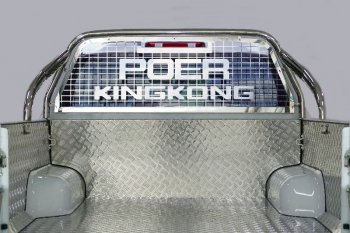 Защита кузова и заднего стекла (только для кузова) d 75*42 мм ТСС Тюнинг Great Wall (Грейт) Poer KingKong (поэер) (2021-2024) пикап