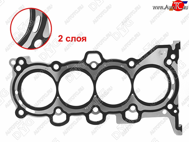 2 269 р. Прокладка ГБЦ G4EH 2.0 (металл) DYG Hyundai Elantra CN7 рестайлинг (2023-2024)  с доставкой в г. Санкт‑Петербург