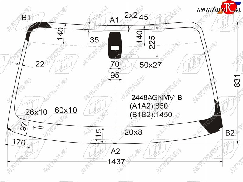 6 999 р. Стекло лобовое (Датчик дождя) BMW FUYAO BMW 1 серия E87 хэтчбэк 5 дв. дорестайлинг (2004-2007)  с доставкой в г. Санкт‑Петербург