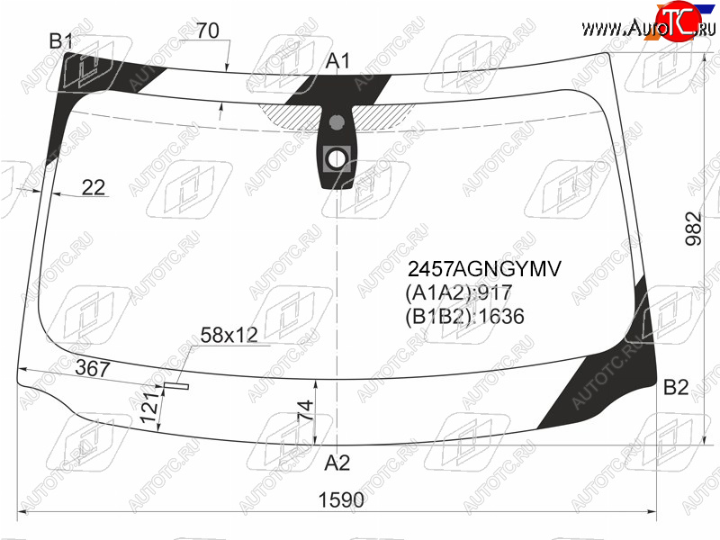 9 499 р. Стекло лобовое (Датчик дождя) FUYAO  BMW 7 серия  F01-F04 (2008-2015) седан  с доставкой в г. Санкт‑Петербург