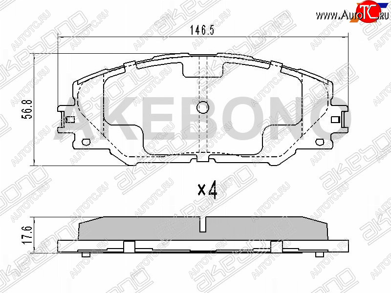 2 699 р. Колодки тормозные перед FL-FR SAT   Toyota RAV4 ( XA30,  XA305) (2003-2013) 5 дв. удлиненный дорестайлинг, 5 дв. дорестайлинг, 5 дв. 1-ый рестайлинг, 5 дв. удлиненный 1-ый рестайлинг, 5 дв. 2-ой рестайлинг, 5 дв. удлиненный 2-ой рестайлинг  с доставкой в г. Санкт‑Петербург