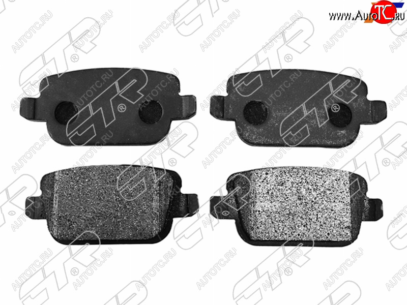 1 859 р. Колодки тормозные задние RH-LH SAT Ford Mondeo Mk4,BD дорестайлинг, седан (2007-2010)  с доставкой в г. Санкт‑Петербург