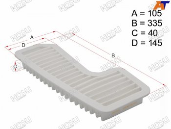 449 р. Фильтр воздушный HOSU  Toyota Mark 2 (X100,  Qualis,  X110), RAV4 (CA20,  XA30,  XA305,  XA40,  XA50)  с доставкой в г. Санкт‑Петербург. Увеличить фотографию 1