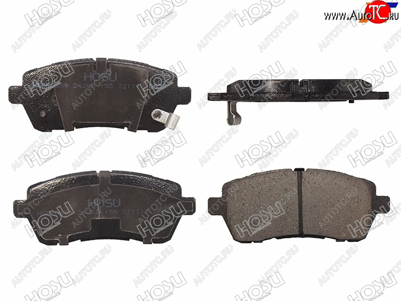 1 289 р. Колодки тормозные перед FL-FR SAT  Ford Fiesta ( 6,  B479) (2008-2022), Mazda 2/Demio  DE (2007-2014), Toyota Tank (2016-2024)  с доставкой в г. Санкт‑Петербург