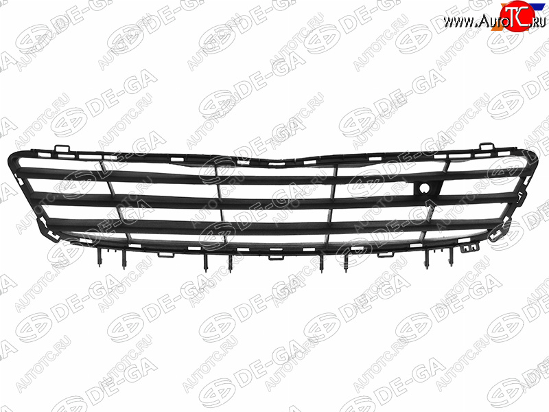 689 р. Центральная решетка переднего бампера DE-GA Opel Astra H универсал (2004-2007)  с доставкой в г. Санкт‑Петербург