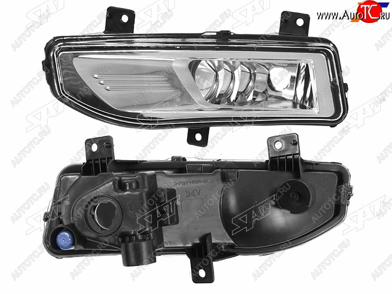 1 999 р. Левая противотуманная фара SAT  Nissan Leaf  2 (ZE1) - Serena  C27  с доставкой в г. Санкт‑Петербург