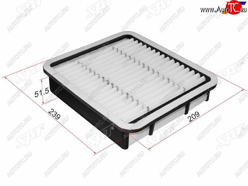 369 р. Фильтр воздушный SAT  Toyota Mark 2  Blit (2002-2007) универсал  с доставкой в г. Санкт‑Петербург