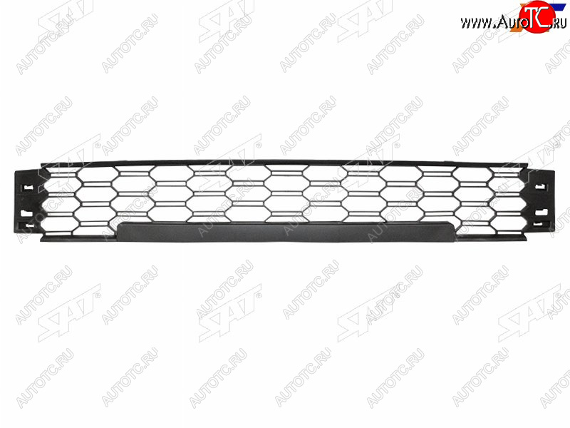 1 979 р. Нижняя решетка переднего бампера SAT  Skoda Rapid  MK2 (2019-2024)  с доставкой в г. Санкт‑Петербург
