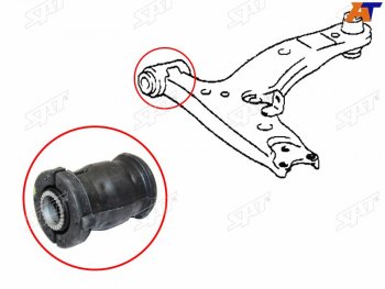 219 р. Сайлентблок переднего рычага FR SAT  Toyota Corolla Axio ( (E140) седан,  (E160) седан) (2006-2024) дорестайлинг, рестайлинг, дорестайлинг, 1-ый рестайлинг, 2-ой рестайлинг  с доставкой в г. Санкт‑Петербург. Увеличить фотографию 1