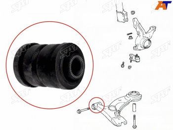 199 р. Сайлентблок переднего нижнего рычага FR SAT  Toyota Caldina  T190 - Corona  T190  с доставкой в г. Санкт‑Петербург. Увеличить фотографию 1