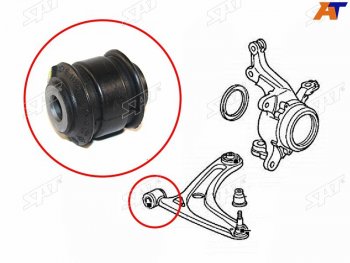 259 р. Сайлентблок переднего нижнего рычага FR SAT  Honda Fit  1 - Spike  с доставкой в г. Санкт‑Петербург. Увеличить фотографию 1