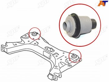 Сайлентблок переднего рычага FR SAT Nissan Tiida 1 хэтчбэк C11 дорестайлинг, Япония (2004-2007)