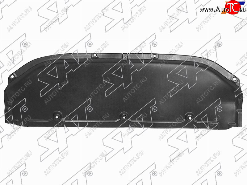 1 049 р. Защита переднего бампера (пыльник) SAT  Nissan Qashqai  1 (2010-2013) J10 рестайлинг  с доставкой в г. Санкт‑Петербург