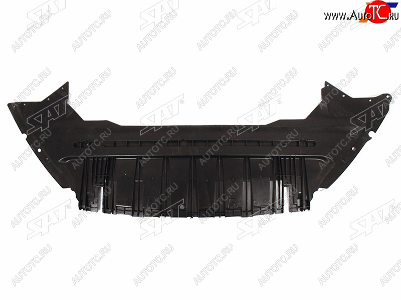 1 339 р. Защита переднего бампера (пыльник) SAT  Ford Mondeo (2010-2014) Mk4,BD рестайлинг, седан, Mk4,DG рестайлинг, универсал  с доставкой в г. Санкт‑Петербург