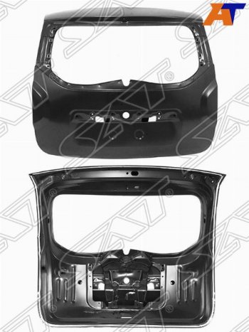 21 499 р. Дверь багажника SAT Renault Duster HS рестайлинг (2015-2021)  с доставкой в г. Санкт‑Петербург. Увеличить фотографию 1