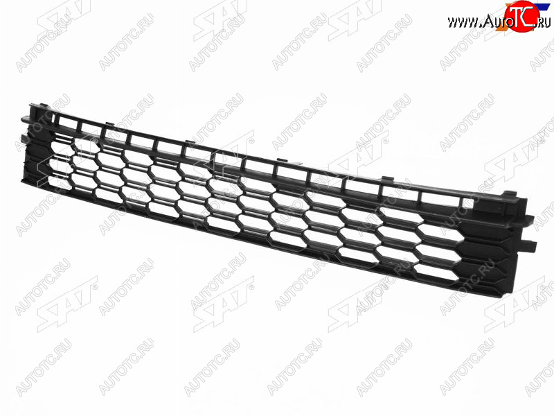 1 329 р. Нижняя решетка переднего бампера SAT  Skoda Rapid  NH3 (2017-2020) рестайлинг лифтбэк  с доставкой в г. Санкт‑Петербург
