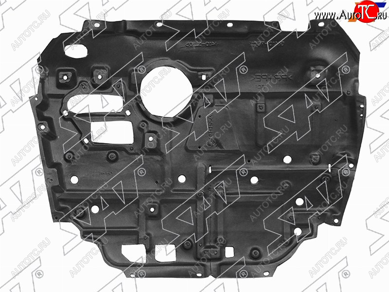 6 449 р. Защита картера двигателя SAT Toyota Prius XW30 рестайлинг лифтбэк (2012-2016)  с доставкой в г. Санкт‑Петербург