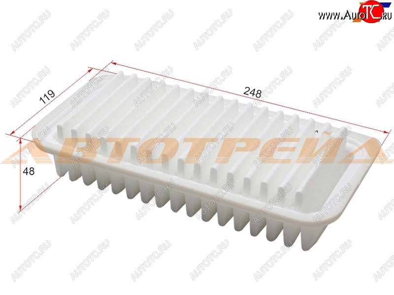 1 199 р. Фильтр воздушный MICRO  Toyota Corolla Axio ((E160) седан), Corolla Fielder (E140,  E160), Yaris (XP10,  XP90,  XP130,  XP210)  с доставкой в г. Санкт‑Петербург