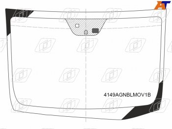 7 849 р. Стекло лобовое (Датчик дождя Место под датчик запотевания) FUYAO  Hyundai Avante - Elantra  MD  с доставкой в г. Санкт‑Петербург. Увеличить фотографию 2