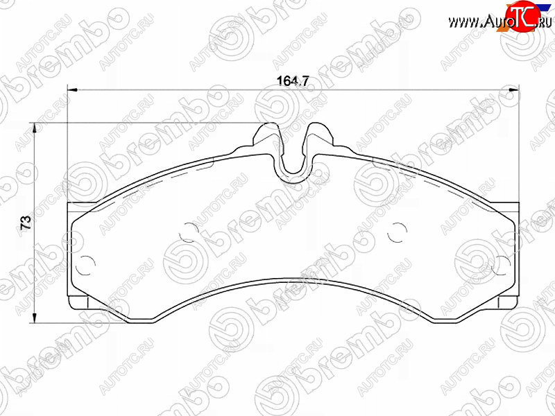 4 999 р. Колодки тормозные перед FL-FR SAT Mercedes-Benz Sprinter W906 (2006-2013)  с доставкой в г. Санкт‑Петербург