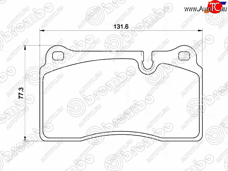 5 699 р. Колодки тормозные передние FL-FR SAT Land Rover Range Rover Sport 1 L320 дорестайлинг (2005-2009)  с доставкой в г. Санкт‑Петербург