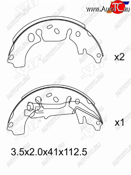 1 779 р. Колодки тормозные зад барабанные RR SAT  Opel Corsa  D (2006-2014)   дорестайлинг, хэтчбэк 5 дв., дорестайлинг, хэтчбэк 3 дв., 1-ый рестайлинг, хэтчбэк 3 дв., 1-ый рестайлинг, хэтчбэк 5 дв.,  2-ой рестайлинг, хэтчбэк 5 дв., 2-ой рестайлинг, хэтчбэк 3 дв.  с доставкой в г. Санкт‑Петербург