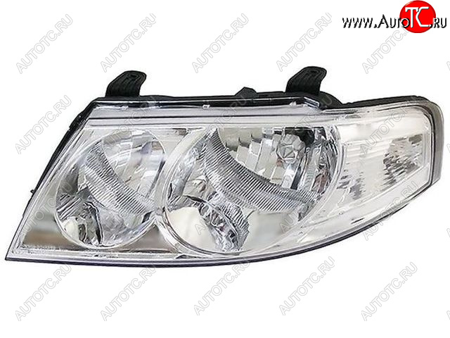 7 949 р. Левая фара (без корректора) BodyParts  Nissan Almera Classic седан B10 (2006-2013)  с доставкой в г. Санкт‑Петербург