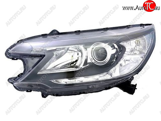 9 599 р. Левая фара (с электрокорректором, ксенон) BODYPARTS  Honda CR-V  RM1,RM3,RM4 (2012-2015) дорестайлинг  с доставкой в г. Санкт‑Петербург