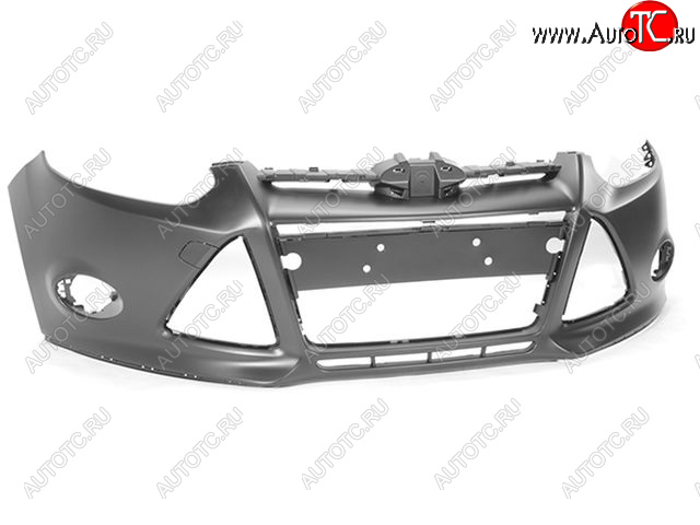 1 899 р. Передний бампер BODYPARTS Ford Focus 3 седан дорестайлинг (2011-2015) (неокрашенный)  с доставкой в г. Санкт‑Петербург