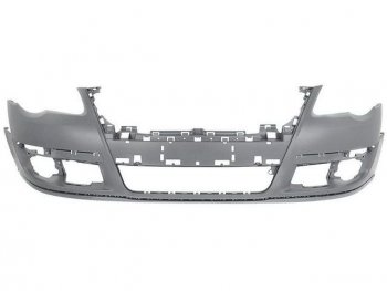 4 299 р. Передний бампер BodyParts Volkswagen Passat B6 седан (2005-2011) (неокрашенный)  с доставкой в г. Санкт‑Петербург. Увеличить фотографию 1