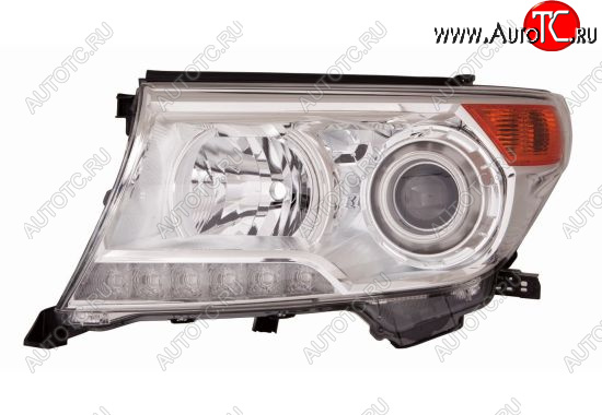 35 549 р. Левая фара (ксенон) BodyParts Toyota Land Cruiser 200 1-ый рестайлинг (2012-2015)  с доставкой в г. Санкт‑Петербург