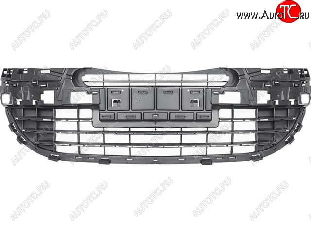 3 779 р. Центральная решетка переднего бампера (пр-во Китай) BODYPARTS Peugeot 408  дорестайлинг (2010-2017)  с доставкой в г. Санкт‑Петербург
