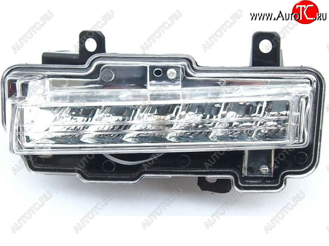 2 659 р. Левая противотуманная фара (ДХО) BODYPARTS Mitsubishi Pajero 4 V90 2-ой рестайлинг (2014-2020)  с доставкой в г. Санкт‑Петербург