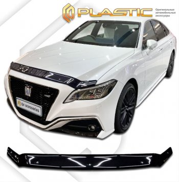 Дефлектор капота (правый руль) CA-Plastic Toyota Crown S220 (2017-2022)