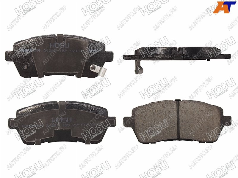 2 599 р. Колодки тормозные перед FL-FR SAT  Ford Fiesta ( 6,  B479) (2008-2022), Mazda 2/Demio  DE (2007-2014), Mazda 3/Axela  BL (2009-2011), Toyota Tank (2016-2024)  с доставкой в г. Санкт‑Петербург