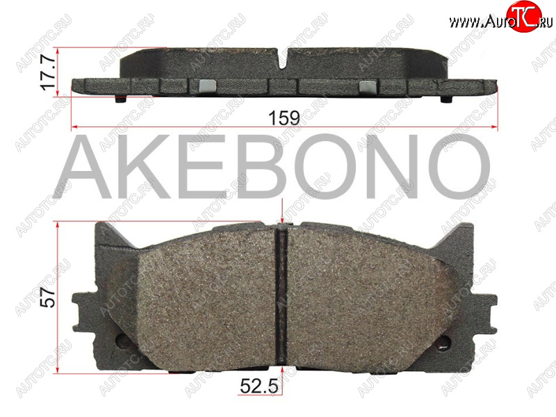 2 999 р. Колодки тормозные передние FL-FR SAT  Toyota Camry ( XV40,  XV50) (2006-2014) дорестайлинг, рестайлинг, дорестайлинг  с доставкой в г. Санкт‑Петербург